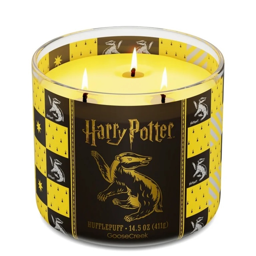 GooseCreek Harry Potter Hufflepuff Candle - Picture 2 of 10